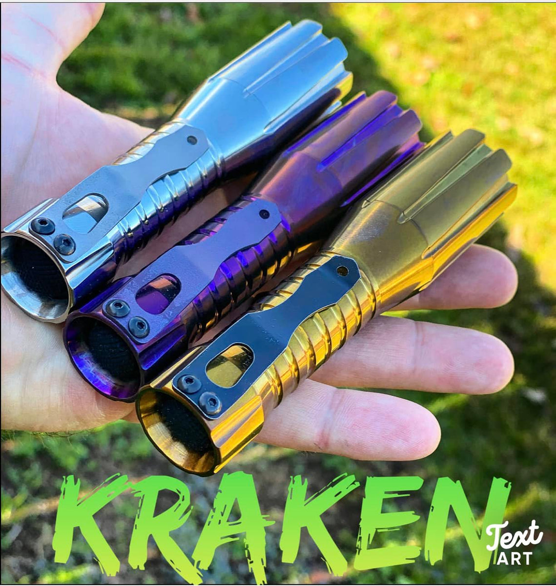 The Kraken Titanium 18650 light – JC CUSTOM FLASHLIGHTS