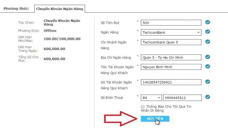 Hướng dẫn rút tiền siêu tốc tại trang game Hi88 Hướng dẫn rút tiền siêu tốc tại trang game Hi88