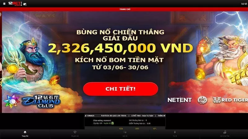 H&agrave;nh tr&igrave;nh ph&aacute;t triển đầy nỗ lực của nh&agrave; c&aacute;i 12bet