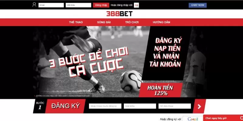 Tạo t&agrave;i khoản 388bet nhanh chỉ trong v&agrave;i gi&acirc;y