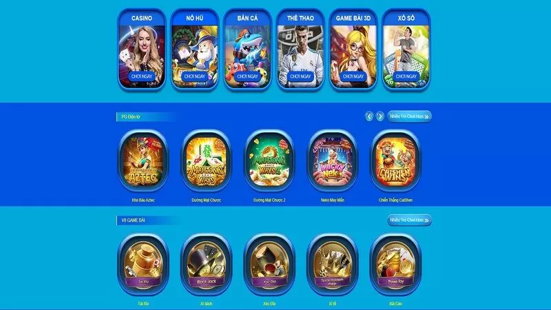 H&agrave;ng loạt c&aacute;c tr&ograve; chơi th&uacute; vị v&agrave; đa dạng