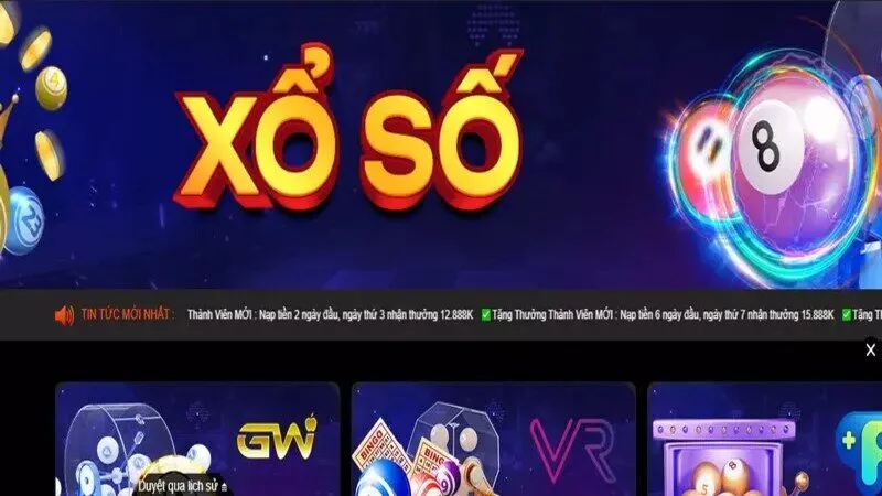 Hạng mục xổ số lu&ocirc;n l&agrave; địa điểm giải tr&iacute; số một trong l&ograve;ng người h&acirc;m mộ