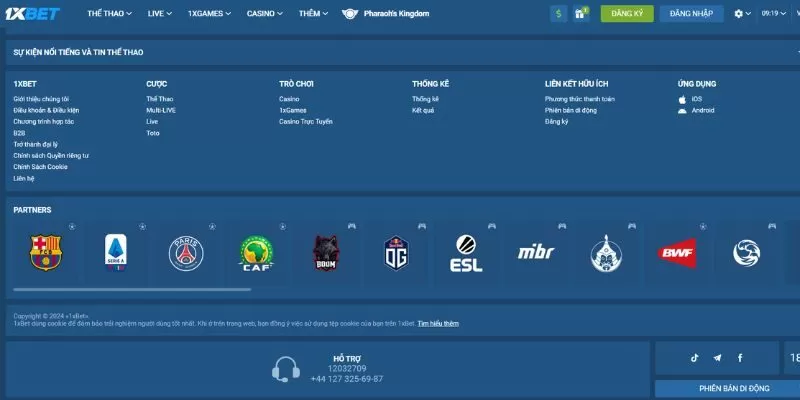 Cập nhật địa chỉ link mới nhất v&agrave;o trang web 1xbet