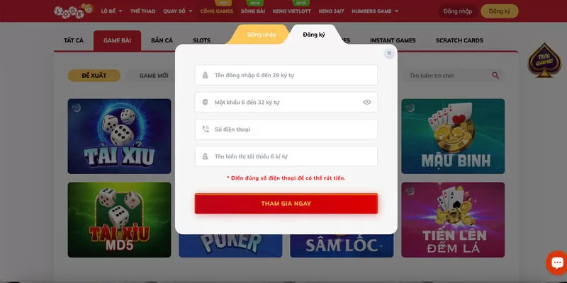Tại t&agrave;i khoản th&agrave;nh vi&ecirc;n mới chưa bao giờ đơn giản đến thế