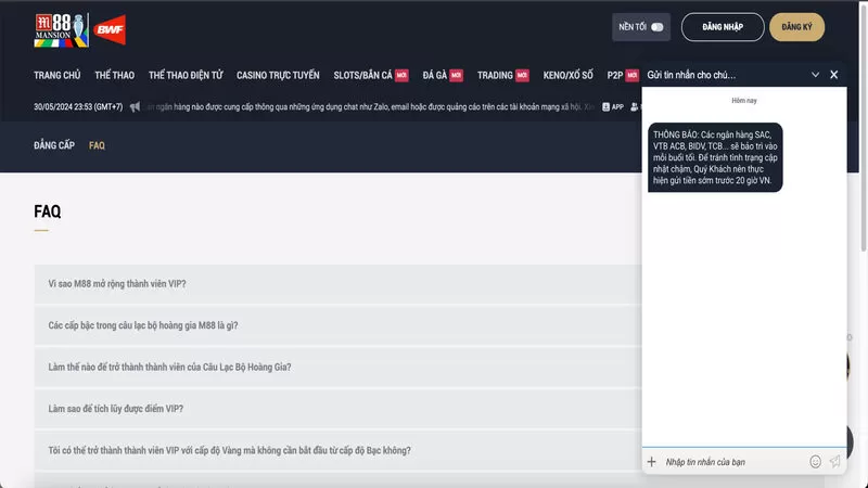 Những điểm mạnh v&agrave; điểm yếu c&ograve;n tồn đọng tại M88