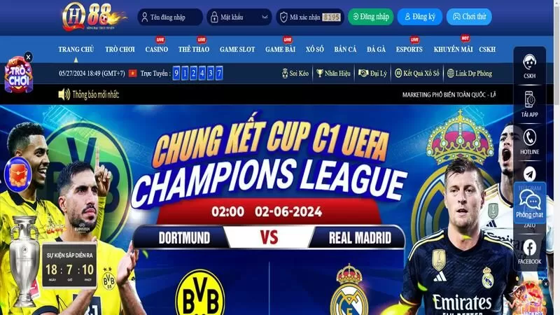 Link v&agrave;o QH88 mới nhất được ph&aacute;t h&agrave;nh bởi s&acirc;n chơi