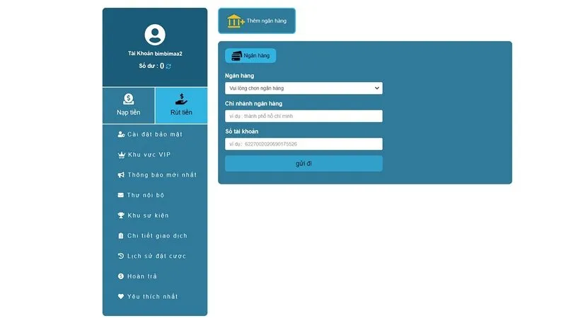 Một số thao t&aacute;c r&uacute;t tiền đơn giản gi&uacute;p hội vi&ecirc;n tr&aacute;nh c&aacute;c lỗi ph&aacute;t sinh