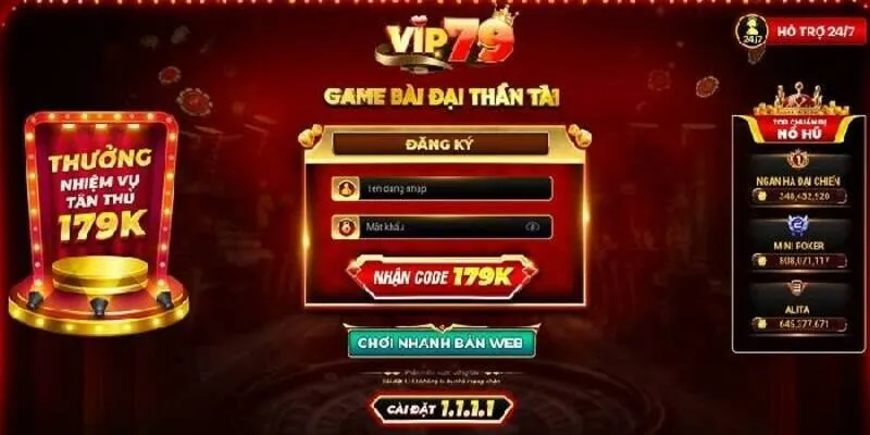 Kh&aacute;m ph&aacute; một số th&ocirc;ng tin cơ bản về cổng game đ&igrave;nh đ&aacute;m VIP79